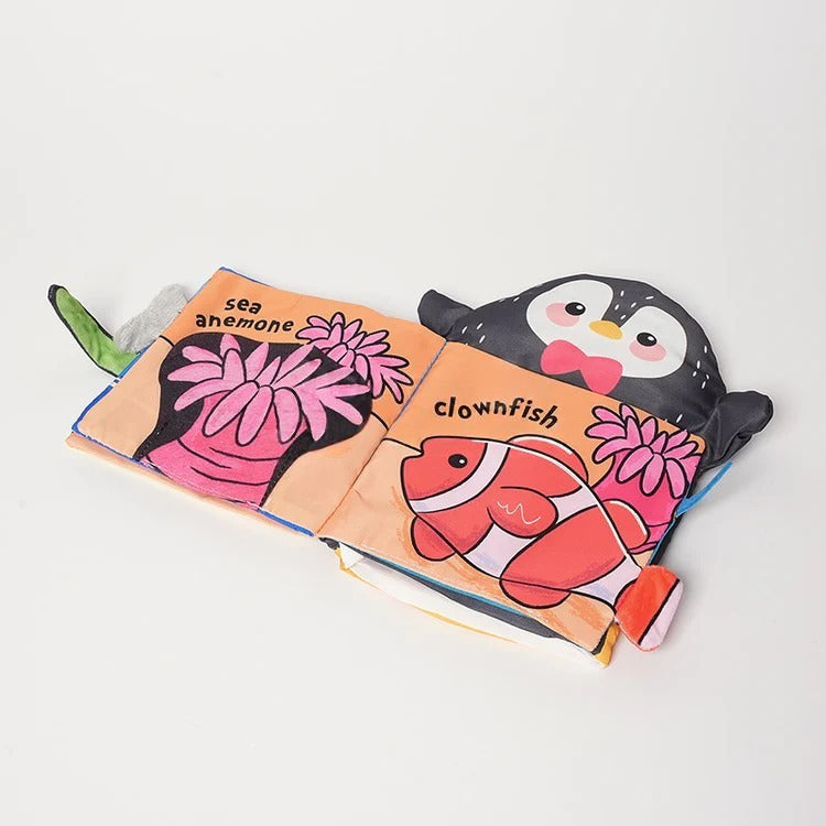 Livre Souple en Tissu Montessori Bébé