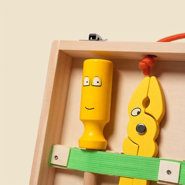 Mallette d'Outils en Bois Montessori