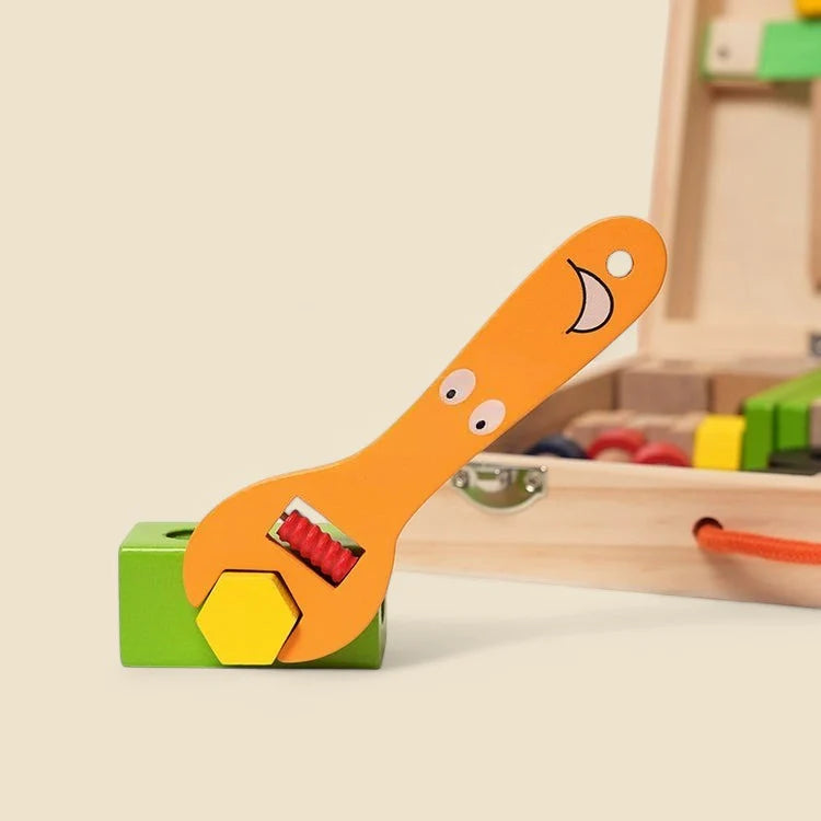 Mallette d'Outils en Bois Montessori