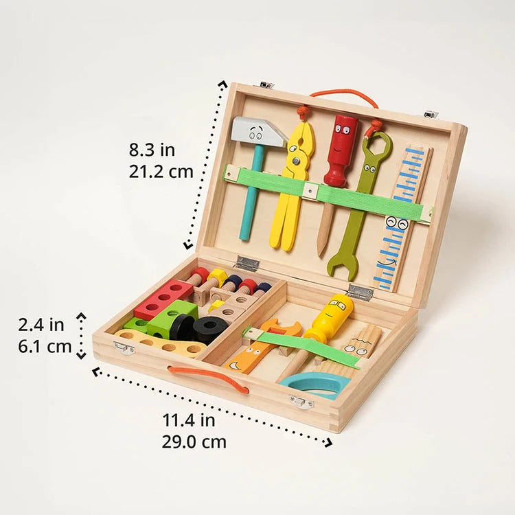 Mallette d'Outils en Bois Montessori