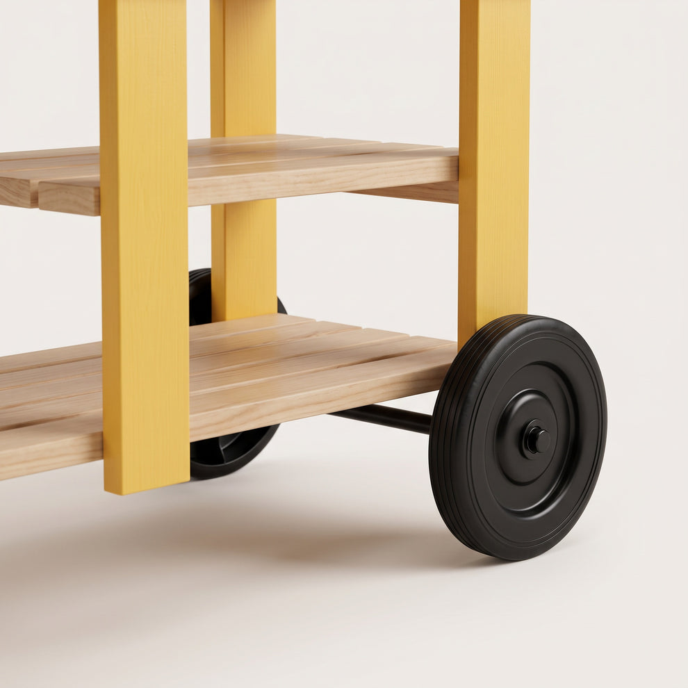 Grande Cuisine d'Extérieur en Bois Montessori